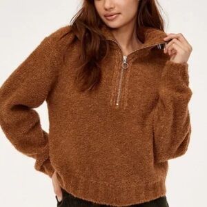 Wilfred free Gwyneth Alpaca Merino Wool Sweater - Aritzia